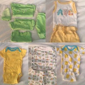 17 pieces newborn gender neutral cuteness